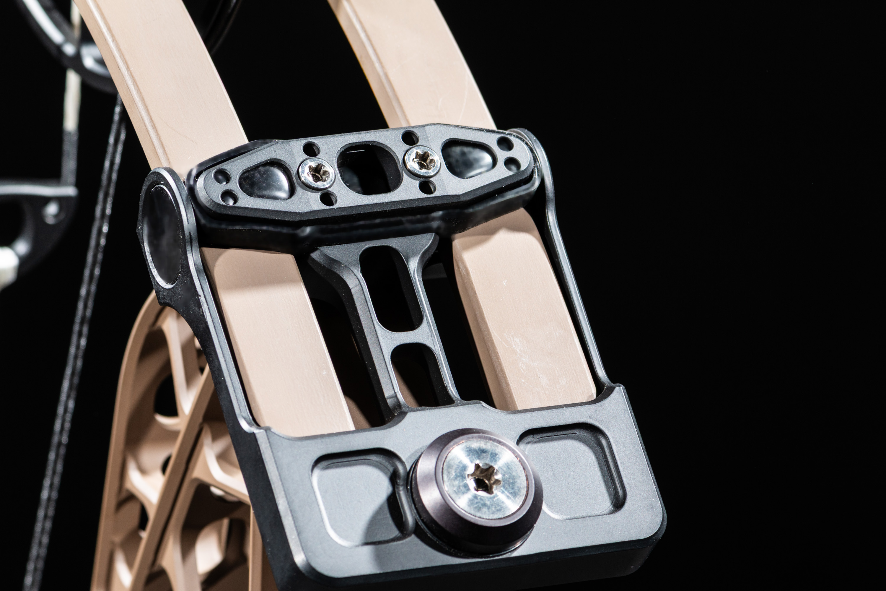 Fusion Archery patent-pending limb pocket dampener system